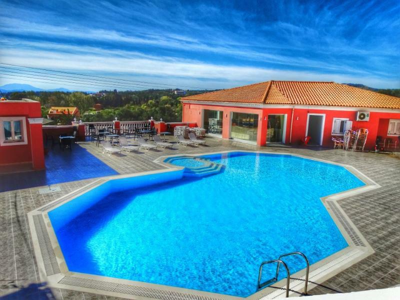 Paradiso Apartments Ipsos Bagian luar foto